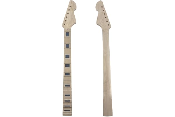 Conboxus Storhuvud Elgitarr Hals, 22 Greppband 68,5 cm Lönn Gitarrhuvud, Ersättning Elbas Halser Fyrkantig Inläggning, Normal