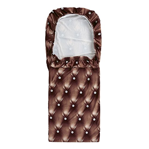 Anself Stretch Stuhlbezug Stuhlhusse mit 3D gedruckten Kunstleder Muster - 4