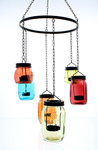 Windlicht-Hänger "Coloured Glasses"