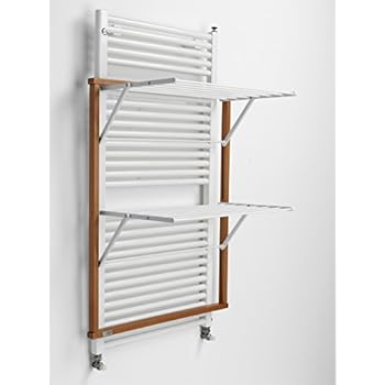 Arredamenti Italia Wandwäscheständer Kledy Wand, Holz - Klappbar - 6,5