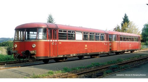 Piko 59612 Rail bus at/Pack Trolley 998 DB IV, Rail Vehicle