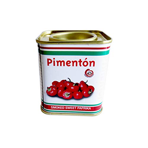 FRISAFRAN - Paprika Espagnole - Boîte traditionnelle 75Gr (Doux Fumé)
