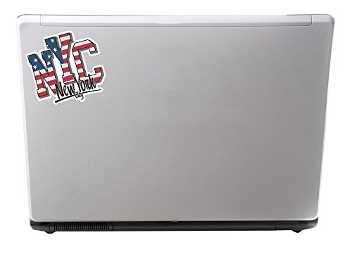 2 x New York City USA vinyl Aufkleber Aufkleber Laptop Reise Gepäck Auto Ipad Schild Fun # 5747 – 10cm/100mm Wide - 2