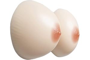 Tex-Eorey Seins en Silicone Faux Seins,Prothèses de Soutien-Gorge de Mastectomie pour Crossdresser Transgenre Poitrine Poitrine