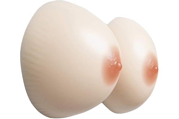 Tex-Eorey Seins en Silicone Faux Seins,Prothèses de Soutien-Gorge de Mastectomie pour Crossdresser Transgenre Poitrine Poitrine