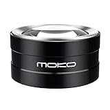 Iluminada Mientras Magnifica - Equipado con tres luces LED para un uso fácil en condiciones de poca luz. Se puede utilizar como luz nocturna sin deslumbramiento. Después de encender el interruptor, presione el borde de la lupa y se encenderá el LED.