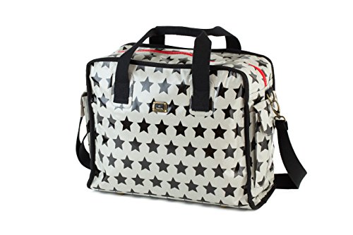 Caboodle Black Star Fun and Funky Baby Changing Bag