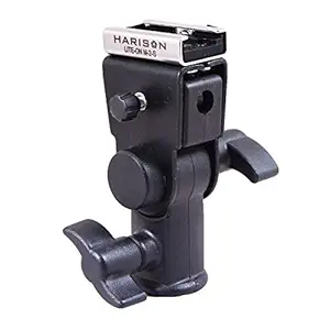 HARISON Lite-On M2-S/Umbrella Clamp//Bracket for Flash/Accepts Hot Shoe/Speed-lite Accessory