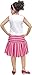 KRISHNA INDUSTRIES Girl's Cotton Top and Skirt Set (Pink, 7-8 Years)