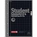 Produktbild Brunnen 10 x Kollegblock Student Colour Code A4 90g/qm 80 Blatt Onyx Lineatur 28