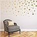 Produktbild Fqz93in Kinderzimmer Wand Aufkleber Gold Polka Spot Wandaufkleber Konfetti Dots Wandtattoos Für Baby Nursery Gemischte Größen Schälen Und Stick Home Decor 120Pieces / Paket