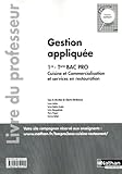 Image de Gestion appliquée - 1re et Term Bac Pro Cuisine