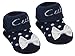 BABYTOWN New Baby Girls Socks Booties Spot Print Bows Organza Gift Bag Newborn