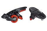 Twin-Skate Hudora 12000 Skatesystem Twin-Skate - Accesorio de skate, color negro y rojo