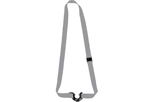 MIK funshopping Portabottiglie, tracolla per borraccia, portabicchieri per feste e attività all'aperto, tracolla per bottiglie (grigio/grigio)