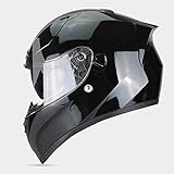 1. Dieser stylische klassische Fullface-Motorradhelm verfügt über ein leichtes ABS-Gehäuse + eine hochdichte EPS-Pufferschicht, eine hohe Festigkeit, eine solide Struktur, ein bequemes Futter und ein Nettogewicht von 1450 g ± 50 g