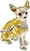 Produktbild Objet d'art Release No.253 Yo Quiero Chihuahua Dog Jeweled Handmade Metal Trinket Box by Objet d' Art