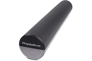 Physioroom Dual Density Foam Roller 15cm x 90cm - Multiple Use, Yoga, Core Exercise, Massage Therapy, Pilates, Strong, Durable, Workout, Fitness, Physio, Gym, Rehab, Improves Strength and Posture 90cm