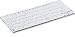 Produktbild Rapoo E6100 Bluetooth Ultra-Slim Tastatur für iPad und Android (Fn-Multimedia-Schnelltasten, deutsches Layout) weiß