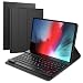 Produktbild Ultra Slim Tastatur Hülle für iPad Pro 11 Inch 2018, Tablet Leather Case Ständer Keyboard Case mit magnetisch abnehmbarer drahtloser deutscher Tastatu mit Auto Schlaf/Aufwach Funktion (Schwarz)