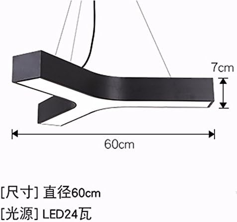 YMYOE European Style Led Modern Brief Office Droplight Y Shape Originality Individual Character Splicing Modelling Industrial Wind Internet Bar Droplight,C