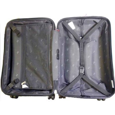 ... 20 Euro Rabatt ... PREMIUM DESIGNER Hartschalen Kofferset 2 tlg. - Heys Novus Art Brush Strokes - Handgepäck + Trolley mit 4 Rollen Gross Brush Strokes