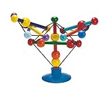 Der Saugnapf ist ein hervorragendes Spielzeug für unterwegs und haftet auf den meisten ebenen, glatten Oberflächen