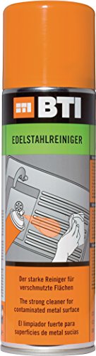 Edelstahlreiniger - 400ml - Besonders geeignet für den Einsatz in Großküchen, Krankenhäusern, Nahrungsmittelbetrieben, Gastronomie und im Maschinenbau; innen und außen anwendbar; für Edelstahl, Aluminium, Messing, Kupfer und alle Buntmetalle