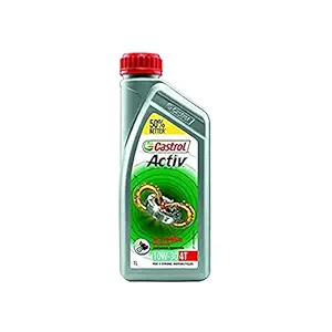 Castrol Activ Stop-Start 10W-30 Petrol Engine Oil for Bikes (1 L)