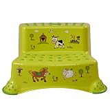keeeper 10031274063 igor „funny farm“ tritthocker zweistufig mit anti-rutsch-funktion green meadow - 4