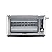 Produktbild H.Koenig VIEW6 Toaster / 2 Scheiben /  Sichtfenster / 7 Wärmestufen / 3 Funktionen / Edelstahl und Glas / silber