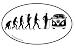 Produktbild Bully Minivan Transporter Bus Van EVOLUTION Aufkleber Autoaufkleber Sticker Vinylaufkleber Decal