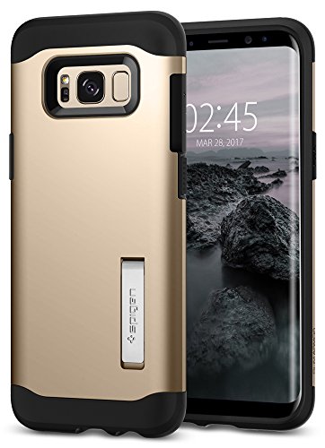 Spigen SGP Funda Slim Armor Champagne Gold para Galaxy S8 reviews Spigen SGP Funda Slim Armor Champagne Gold para Galaxy S8