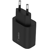 Belkin 25W PD PPS Charger Black - Universal