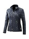 zwei Eingrifftaschen Joy - Damen Sport- und Freizeit Sweatjacke, Pammy (34428 A), Gr?ö?ße:44, Farbe:Night (00352)