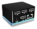 Produktbild ICY BOX IB-DK2101-C Kleine Type-C DockingStation mit HDMI (Ultra HD), Gigabit-LAN, 3x USB (Type-A) für PC, Mac, Notebook, Windows Tablet/Phone