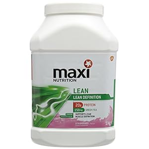 MaxiNutrition Lean Definition Protein Shake Powder, 1 kg - Strawberry