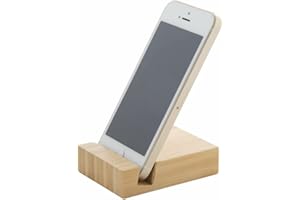 ANTEVIA MATÉRIAUX ANTEVIA - Soporte para Tablet o Teléfono Móvil de Escritorio de Madera | Más de 10 Modelos | Manos Libres Mesa Smartphone Bloque Ecológico (Blook)