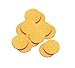 DMtse Natural Cellulose Mask Removing Sponges Cleansing Facial Sponges - 12 Pack - Round 10cm