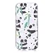 Produktbild Samsung Galaxy J7 (2017) / J730 Silikonhülle, MEETER Ultra Slim Dünnen Bunte Muster Weich Flexibel Durchsichtig Klar Crystal Clear TPU Gummi Case Cover Tasche Bumper für Samsung Galaxy J7 (2017) / J730 - Panda