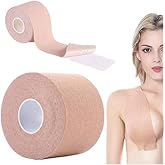 Orret Home 4Cm X 5M Breast Lift And Shaping Tape, Breast Lift Tape, Saggy Breast Remover Collector Adhesive