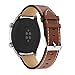 Produktbild AmaSells für Huawei Watch GT Uhr Intelligent Uhr Smart Watch Mode Ersatz Sport Leder Uhrenarmband Armband für Männer Frauen (Braun)
