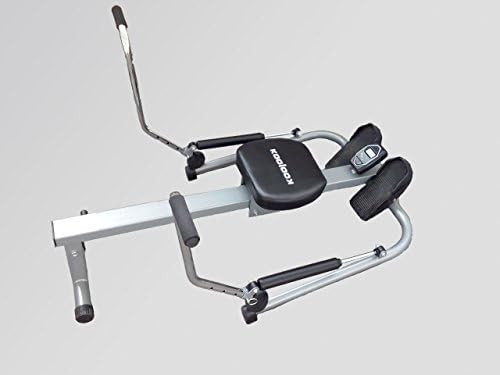 Home rowing machine, cardio workout with adjustable resistance, versatile and fun to stay in shape.