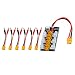 Produktbild Rrunzfon XT30 1S-3S Balance Plug Parallel LiPo Battery Charge Board with 6 JST Cables Crossing Machines and Accessories