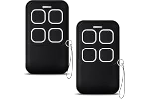 ROADTIME Mando a distancia para puerta de garaje compatible con Hörmann HSE1 HSE2 HSE4 868 BS | HS1 HS4 HS5 HSS4 HSP4 HSD2 868 BS, abridor de puerta de garaje, transmisor manual (2 unidades)