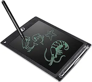 bilAnca 8.5 Inch Paperless Erasable LCD Writing Tablet Electronic Light Doodle Mini eWriter Digital Handwriting Drawing Pad Online Class Gift for Men Women Kids Teachers Students (Battery Included)