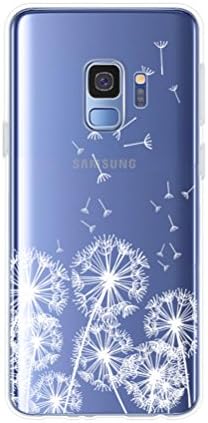 Samsung Galaxy S9 Case, Shumeifang Ultra Thin Soft Gel TPU Silicone Case Cover with Cute Cartoon for Samsung Galaxy S9 - Dandelion