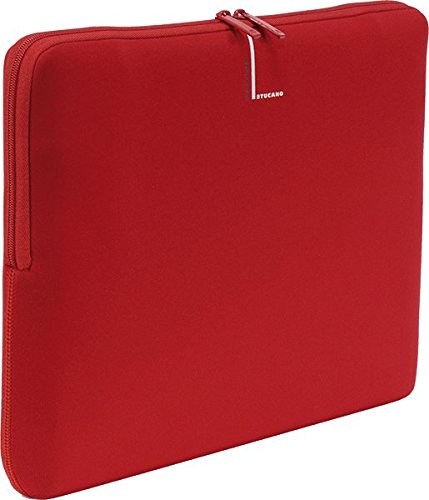 Tucano Second Skin Colore Neopren-H  lle f  r widescreen Notebooks  15 6 Zoll   rot