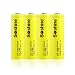 Produktbild ClookYeed 4 stücke ICR 3,7 V 900 mAh Wiederaufladbare Li-Ion Akku mit Box für LED-Taschenlampe Taschenlampe Fernbedienung Spielzeug Elektronische Gadgets