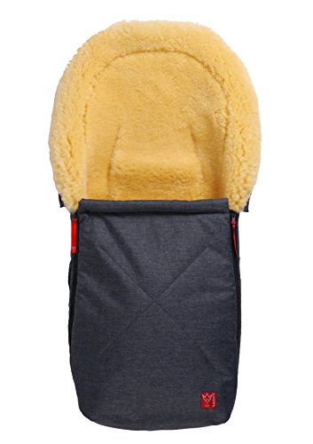 Preisvergleich Produktbild Kaiser Emma Lammfellkuschelsäckchen 6534172, marine melange